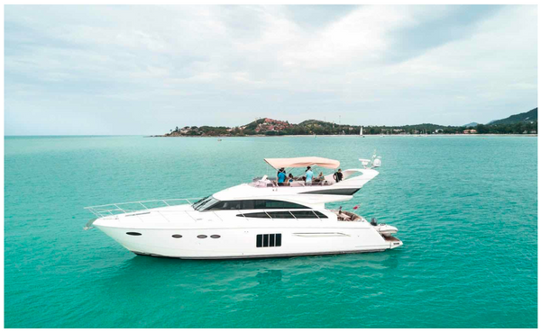 Koh Samui Island: Princess Yacht 64-foot ready for Charter!